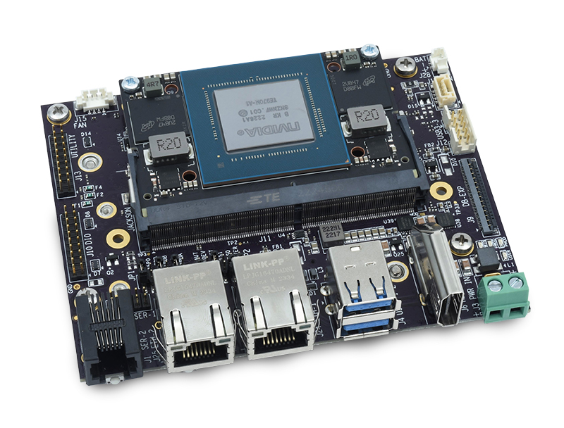 JACKSON  Carrier board with Orin NX installed